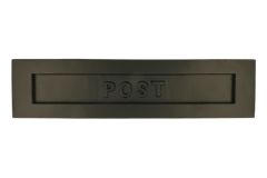 Boîte aux lettres "Post" en fonte noire