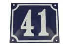 Numéro de rue émaillé 18x15