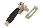 Loquet de fenêtre à battants nickel satiné bakélite (1928)