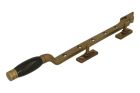 Entrebailleur de fenêtre laiton patiné bakélite 300mm