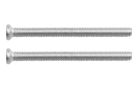 Jeu de 2 Vis métaux M6 x 84 pour Rosace de sécurité