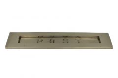 Entrée de Boîte aux lettres "POST" nickel satiné