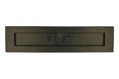 Boîte aux lettres "Post" en fonte noire