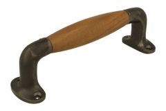 Poignée de porte 160mm en fonte grise