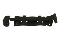 Targette de porte(petit) en fonte noire 130x42 (Lxl)