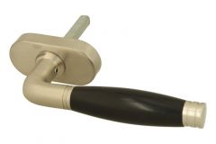 Poignée (1926-1928) nickel satiné bois d'ébène
