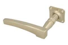 1/2 ensemble de poignée de porte Gauche nickel satiné (1895)