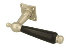 1/2 poignée de porte réversible nickel satiné (1915)