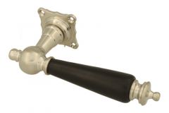 1/2 poignée de porte nickel satiné tirant droit (1905)