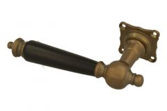1/2 poignée de porte laiton patiné tirant gauche (1905)