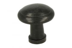 Bouton en fonte noire petit Ø 26mm H26mm