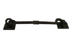 Crochet de contrevent petit en fonte noir longueur 150mm