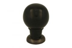Bouton de meuble bakélite laiton patiné 25mm H39mm