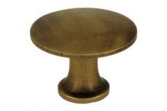 Bouton laiton patiné medium Ø 27mm H22mm