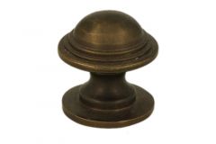 Bouton laiton patiné Ø 25mm H25mm