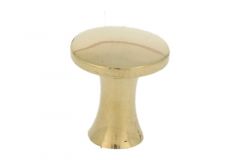 Bouton laiton poli Ø 25mm H30mm