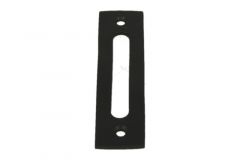 Plaque de mur "Tonmodel 400 Série" laiton noir pour loquet