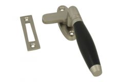 Loquet de fenêtre à battants -Gauche, laiton nickel satiné
