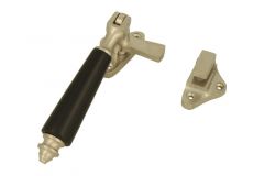 Loquet de fenêtre à battants (1890) pivotable nickel satiné