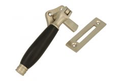 Loquet de fenêtre à battants nickel satiné bakélite (1926)