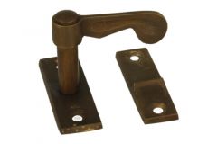 Loquet pour armoire/fenêtre/porte laiton patiné