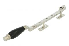 Entrebailleur de fenêtre laiton nickelé bakélite 315mm