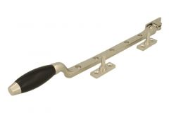 Entrebailleur de fenêtre modèle moderne en nickel satiné