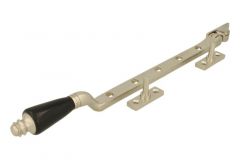 Entrebailleur de fenêtre ornementé nickel satiné bakélite