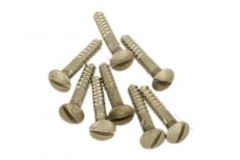 Vis à bois 2,8 x 20 mm (lot de 8) nickel satiné