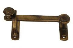 Fléau porte coulissante laiton patiné