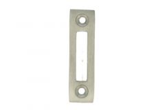Gâche à platine en laiton nickel satiné