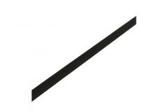 Tringle supplémentaire demi-ronde laiton noir. H. 1.30 m