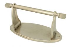 Support de rouleau papier de toilette nickel satiné