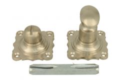 Bouton de condamnation nickel satiné