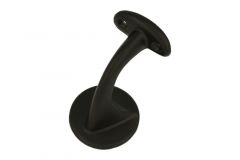 Support de rampe d'escalier en fonte noir
