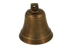 Cloche laiton patiné Ø 80mm