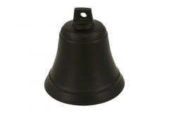 Cloche laiton noire peinture électrostatique Ø 80mm