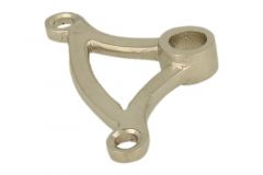 Battant nickel satiné pour tirette Cloche & Sonnette