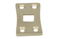 Rosace rectangulaire pour tirette de TB-12 mn