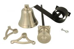 Tirette Cloche & Bell nickel satiné (1890)