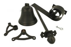Tirette Cloche & Bell laiton peinture électrostatique (1900)