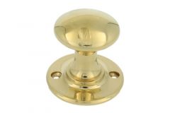 Bouton porte d’entrée Ø 40 mm laiton poli