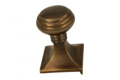 Pommeau de tirage de porte d'entrée laiton fintion patiné