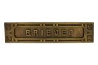 Boîte aux lettres "BRIEVEN" laiton patiné