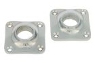 Rosace chromé Ø diamètre 15mm (paire)
