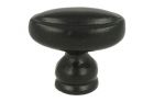 Bouton en fonte noire peinture électrostatique 38x24mm H33mm