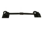 Crochet de contrevent petit en fonte noir longueur 150mm