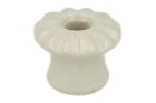 Bouton porcelaine Ø 16mm H19mm. Livré sans vis