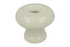 Bouton porcelaine Ø 20mm H17mm. Livré sans vis