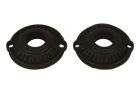 Rosace ronde en fonte Ø diamètre du trou 17mm (paire)